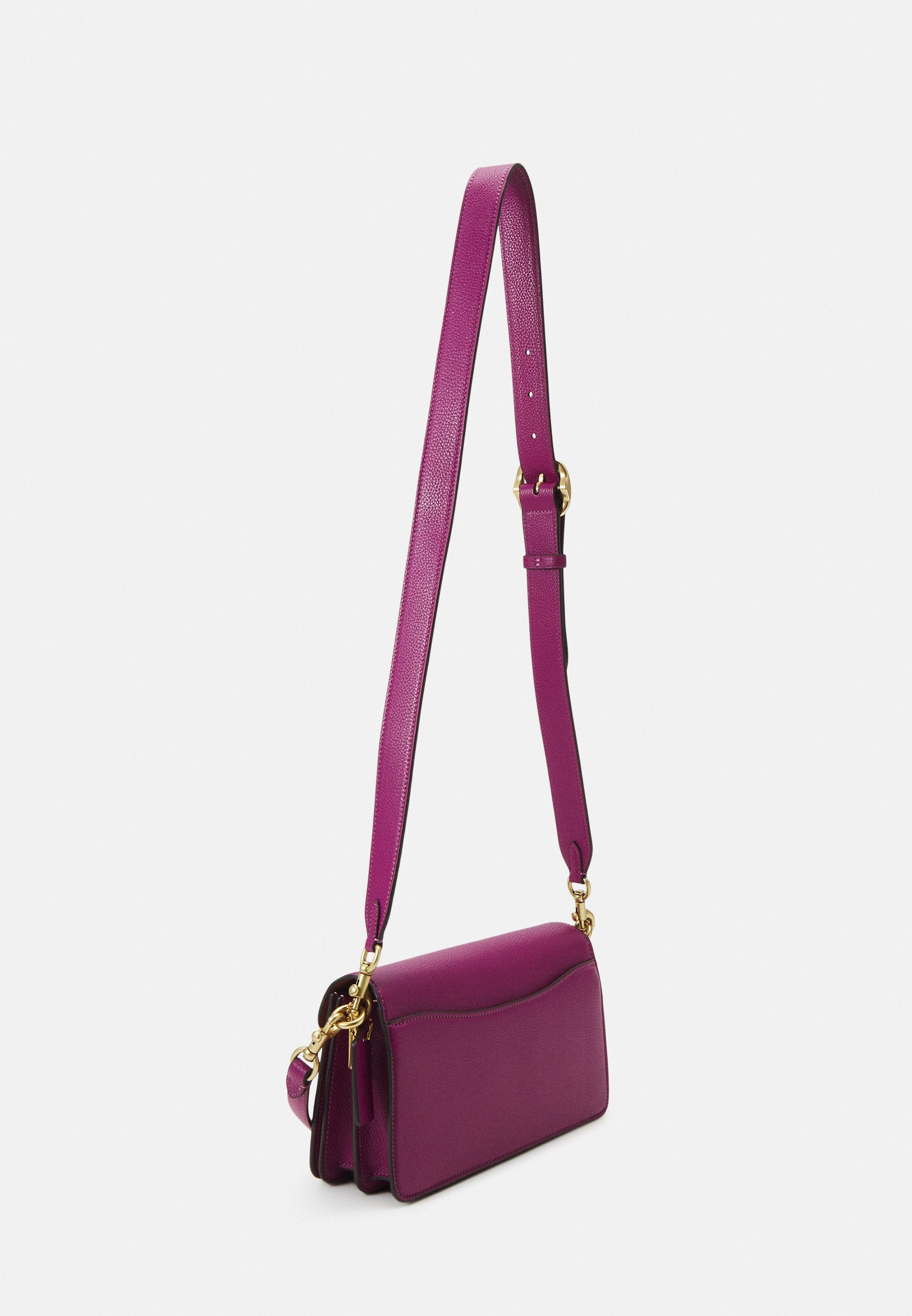Coach POLISHED PEBBLE COVERED CLOSURE TABBY SHOULDER BAG - Handbag