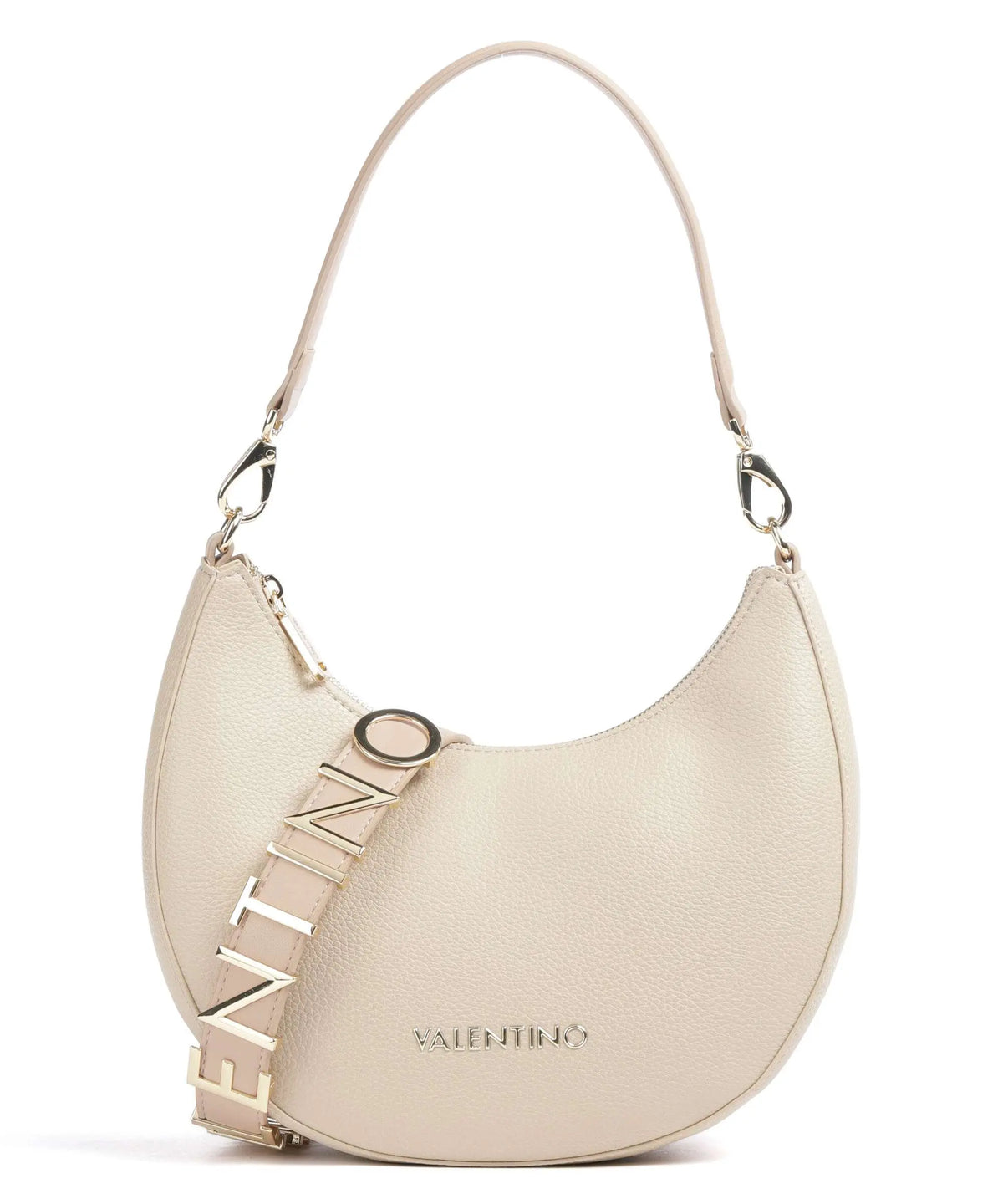 VALENTINO BAGS Alexia Hobo bag synthetic beige