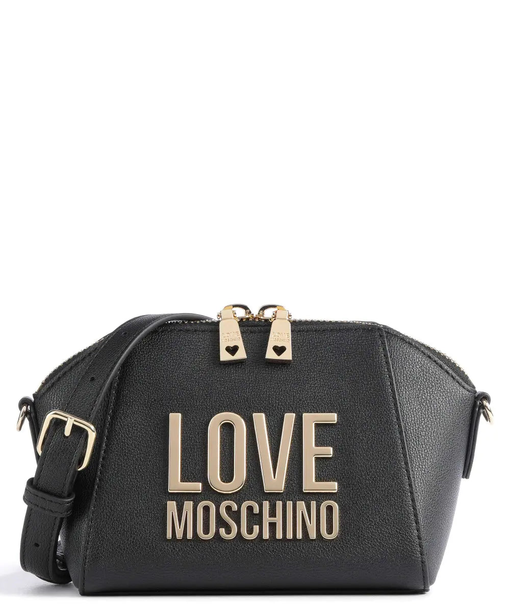 LOVE MOSCHINO Love Lettering Crossbody bag synthetic ivory