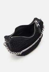 KARL LAGERFELD HALF MOON BAG CROCHET - Handbag