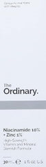 The Ordinary - Niacinamide 10% + Zinc 1%
