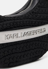 KARL LAGERFELD HALF MOON BAG CROCHET - Handbag