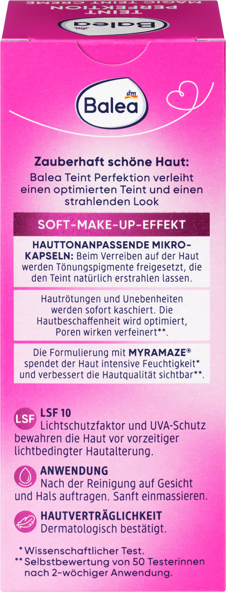 Gesichtscreme (Face cream)Teint Perfektion LSF10