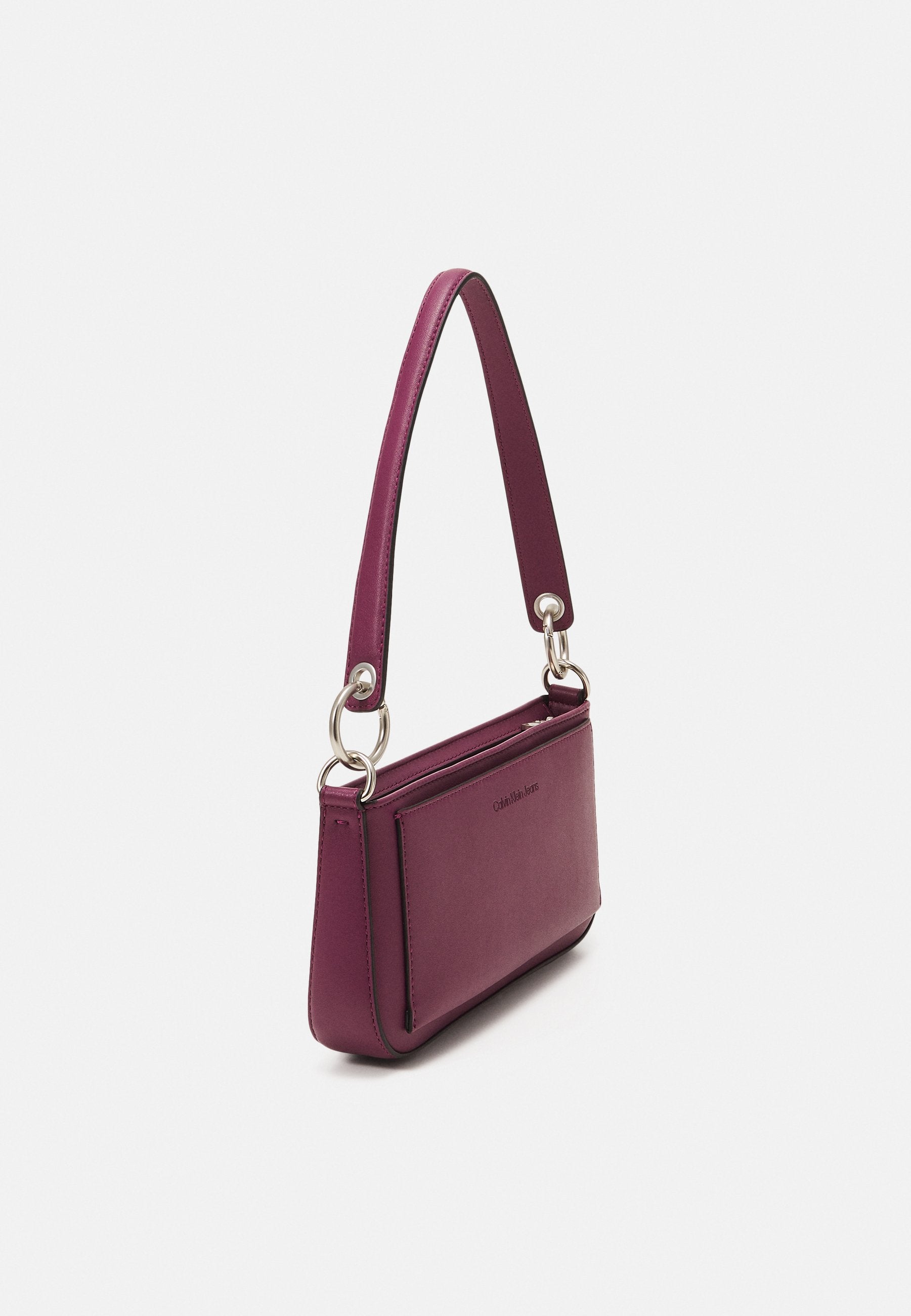 Calvin Klein - SCULPTED SHOULDER POUCH MONO - Handbag