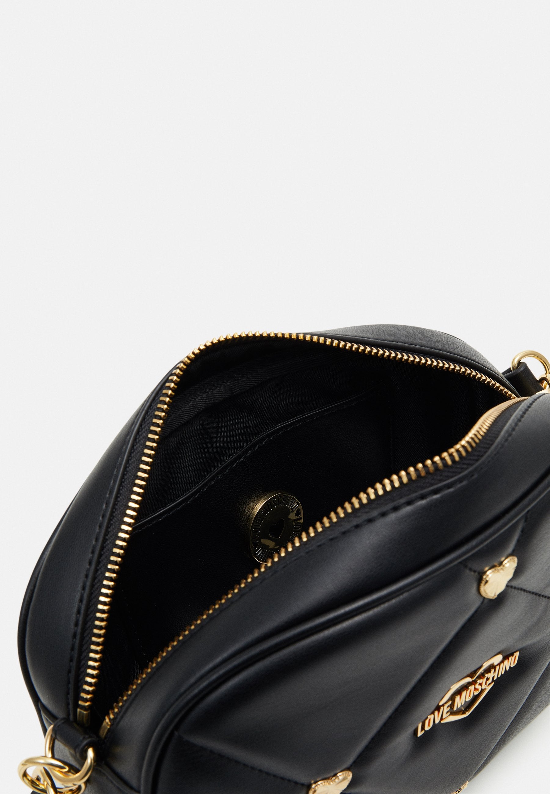 Love Moschino - JEWEL HEART CAMERA - Across body bag