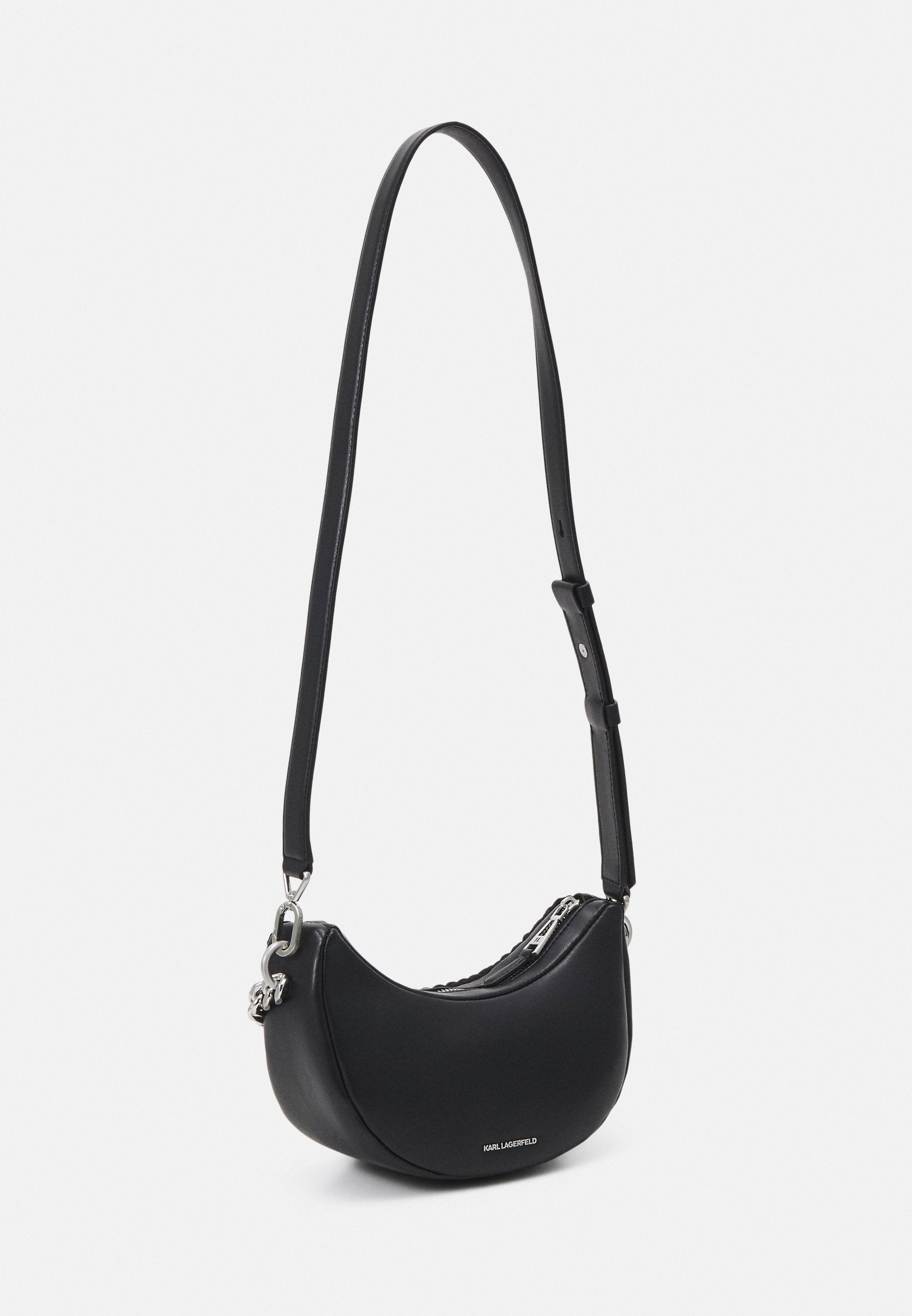 KARL LAGERFELD HALF MOON BAG CROCHET - Handbag