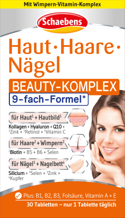 Schaebens  Skin Hair Nails Beauty Complex 30 pcs (Haut Haare Nägel Beauty-Komplex )